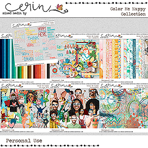 Color Me Happy {Collection} by Mixed Media by Erin