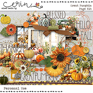 The Great Pumpkin {Elements} by Mixed Media by Erin