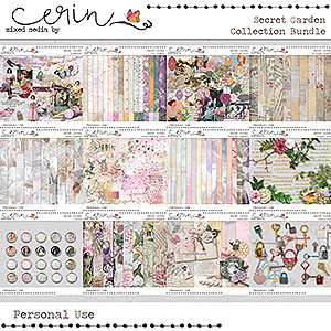 Secret Garden {Collection Bundle} by Mixed Media by Erin