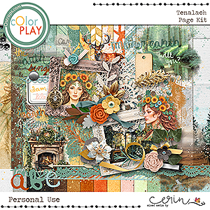 Tenalach {Page Kit} by Mixed Media by Erin