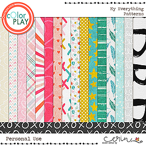 My Everything {Patterns} by Mixed Media by Erin