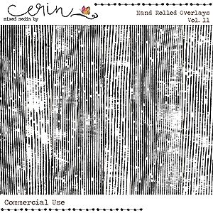 Handrolled Overlays Vol 11 (CU) by Mixed Media by Erin
