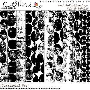 Handrolled Overlays Vol 18 (CU) By Mixed Media by Erin