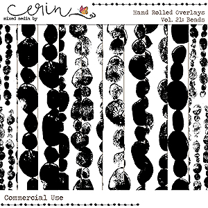Handrolled Overlays Vol 21 (CU) By Mixed Media by Erin