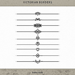 Victorian Borders by FeiFei Stuff
