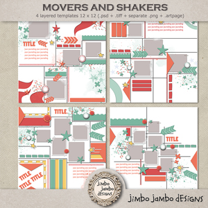 Movers and shakers by Jimbo Jambo Designs