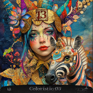 Coloristic Digital Art Mini Kit 03 