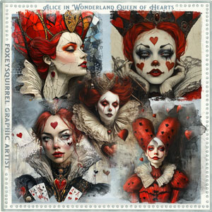 Alice in Wonderland Queen of Hearts