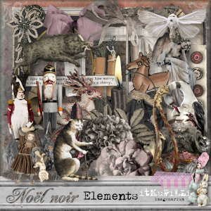 Noel Noir Elements by itKuPiLLi imaginarium