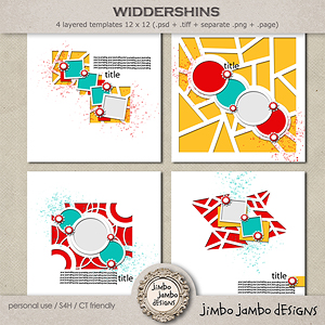 Widdershins templates by Jimbo Jambo Designs