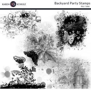 Backyard Party Stamps