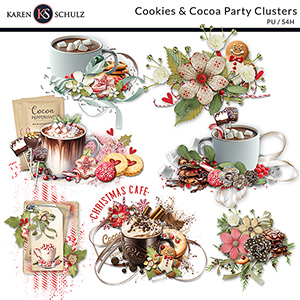 Cookies and Cocoa Party Clusters