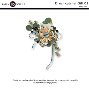 Digital Scrapbook Pack  Dreamcatcher Collection by Karen Schulz