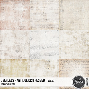 Antique Distressed Overlays Vol. 07