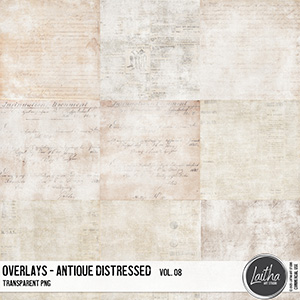 Antique Distressed Overlays Vol. 08