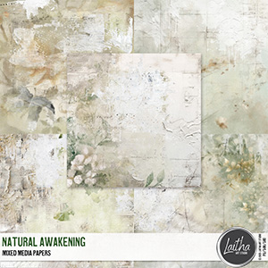 Natural Awakening - Mixed Media Papers