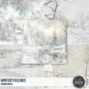 Wintery Feelings - Scenic Papers