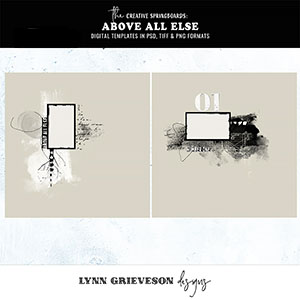 Above All Else Digital Scrapbooking Templates