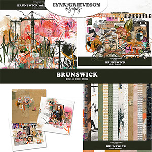 Brunswick Digital Scrapbooking Collection by Lynn Grieveson