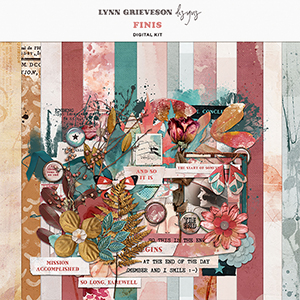 Finis Digital Scrapbooking Kit by Lynn Grieveson