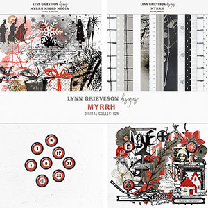 Myrrh Digital Scrapbooking Collection by Lynn Grieveson