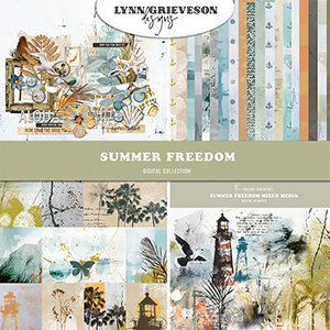 Summer Freedom Digital Scrapbooking Collection