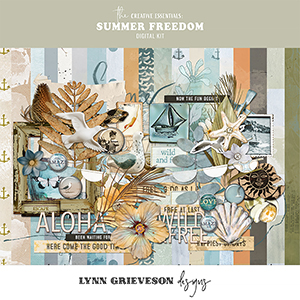 Summer Freedom Digital Scrapbooking Kit