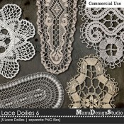 Lace Doilies No 6 - CU 