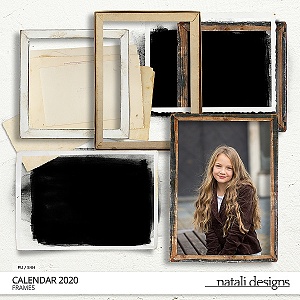 2020 Calendar Frames