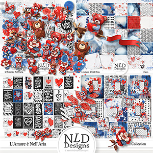 L'Amore e Nell'Aria/Love Is In The Air Collection By NLD Designs