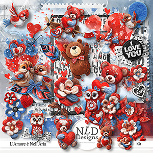 L'Amore e Nell'Aria/Love Is In The Air Kit By NLD Designs