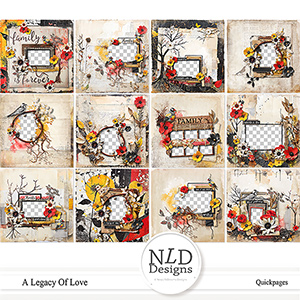 A Legacy Of Love Quickpages By NLD Designs