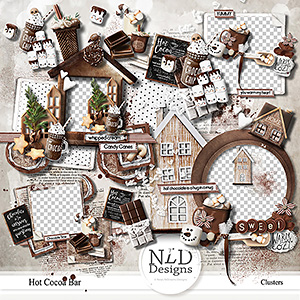 Christmas Spirit Digital Scrapbooking Kit by NLD Designs