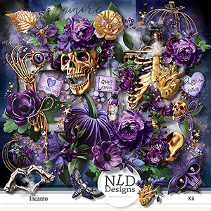 Incanto Kit & Free Clusters By NLD Designs