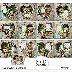 Lucky Adorable Charmers Quickpages By NLD Designs