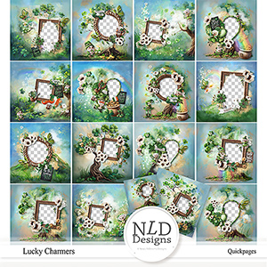 Lucky Charmers Quickpages By NLD Designs