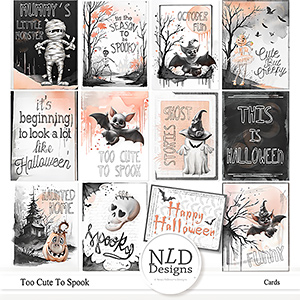 Too Cute To Spook Cards By NLD Designs