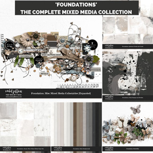 Foundation | The Complete Mixed Media Collection by Rachel Jefferies