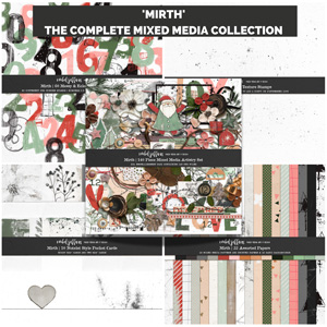 Mirth | The Complete Mixed Media Collection by Rachel Jefferies