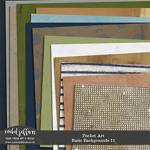 Pocket Art | Basic Backgrounds 11 by Rachel Jefferies