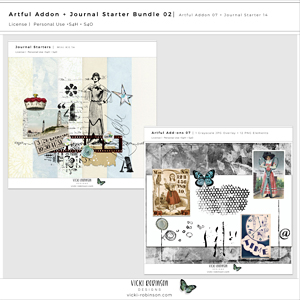 Artful Add-on Journal Starter Bundle 02