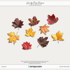 AI-Leafs (CU) by Wendy Page Designs 