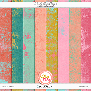 January Papers by Wendy Page Designs