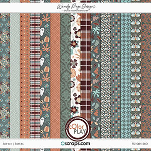 Softly Papers by Wendy Page Designs  