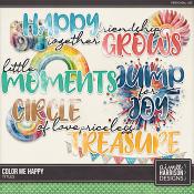 Color Me Happy Titles by Aimee Harrison