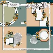 Boho Fall - Templates by Joyce Paul