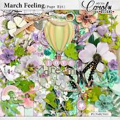 March Feeling-Page Kit