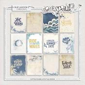 Blue Lagoon V2 - Journal Cards by Joyce Paul Designs