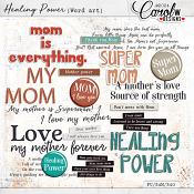 Healing Power-Word art