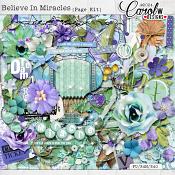 Believe In Miracles-Page Kit